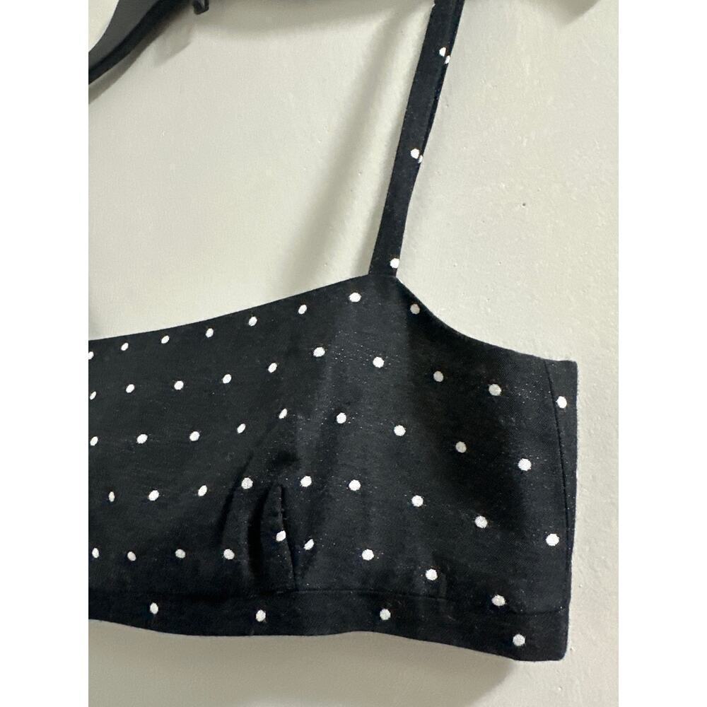 Macgraw Abbey polka-dot cropped top US 2‎ - Picture 3 of 11